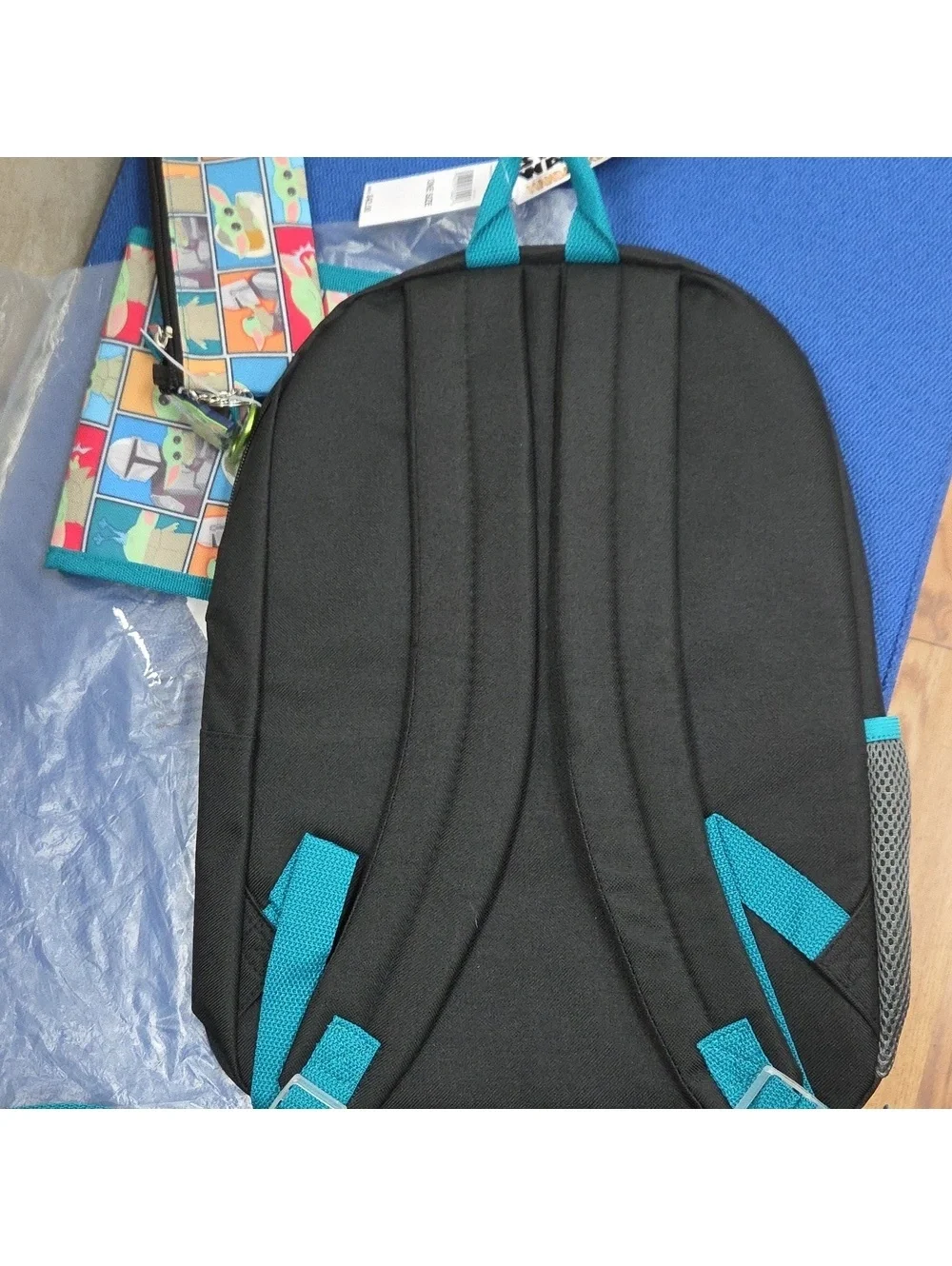 STAR WARS Madalorian GROGU Backpack 🎒 5PC Set New with tags
